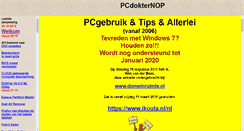 Desktop Screenshot of pcdokternop.nl